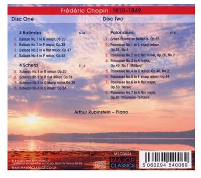 Chopin: Favourite Piano Works (Ballades, Scherzi And Polonaises)