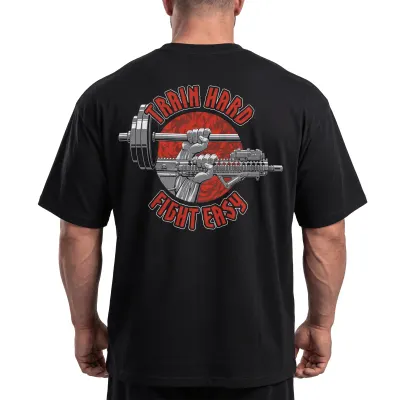 Tricou M-TAC Train Hard Fight Easy - M