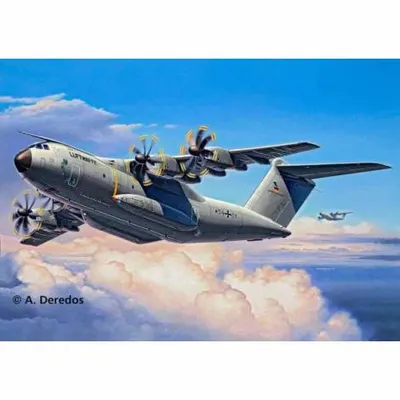 Macheta revell avion militar airbus a400m luftwaffe rv3929