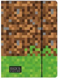 Mapă cu elastic BackUp A – Pixels, A4