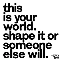 Magnet - Gary Lew - This is your world