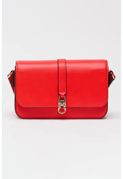 Geanta crossbody din piele ecologica Libre - Rosu vermillion