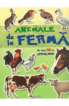 Animale de la ferma cu peste 50 de abtibilduri