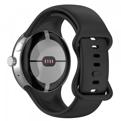 Curea Techsuit W031 pentru Google Pixel Watch 4 41mm / Watch 3 41mm / Watch 2 / Watch, Neagra