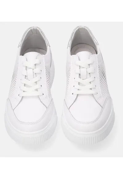 Pantofi sport cu platforma si perforatii