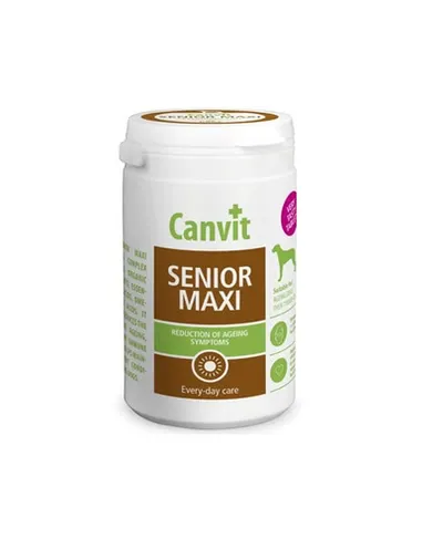 CANVIT Dog Senior Maxi 230 g complex de vitamine pentru cainii seniori de talie mare