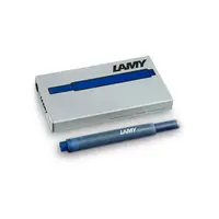 Patroane cu cerneala PERMANENTA, 5buc/cut, Lamy T10, albastru inchis (nu se sterge cu picul corector)