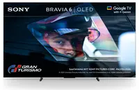 Televizor smart Sony - BRAVIA 6, 83", OLED, 4K, 120Hz, Dolby Vision, HLG, Triluminos Pro™, 40W (RMS), Google TV, negru
