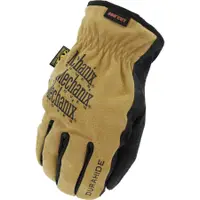 Manusi anti taiere Mechanix Durahide Boar Driver E6-360 Black Tan