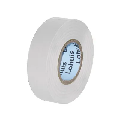 Banda PVC 19 M (0,15mm x 19mm) ALB