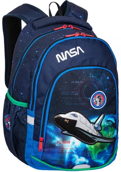 Ghiozdan școlar Colorino Primer - NASA, cu 2 compartimente
