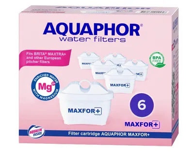Filtre pentru apă Aquaphor - MAXFOR+ Mg, 6 buc