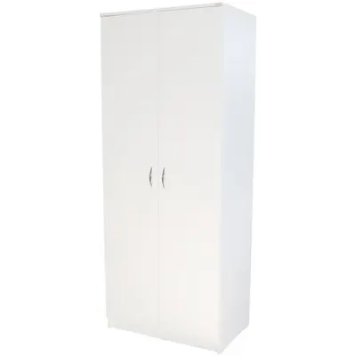 Dulap Soft 2 usi cu polite alb