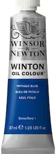 Vopsea de ulei Winsor & Newton Winton - Ftalocianină albastră, 37 ml