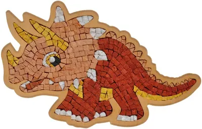 Mozaic de piatră Neptune Mosaic - Triceratops