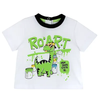 Tricou copii Chicco, Alb, 00011-64MFCO
