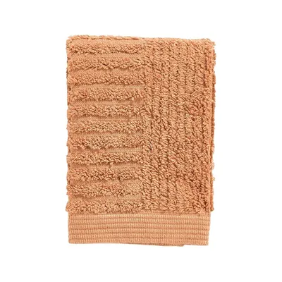 Prosop portocaliu din bumbac din frotir 30x30 cm Classic – Zone