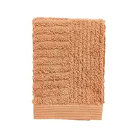 Prosop portocaliu din bumbac din frotir 30x30 cm Classic – Zone