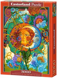 Puzzle Castorland din 3000 piese - Parteneriatul dintre Soare și Lună