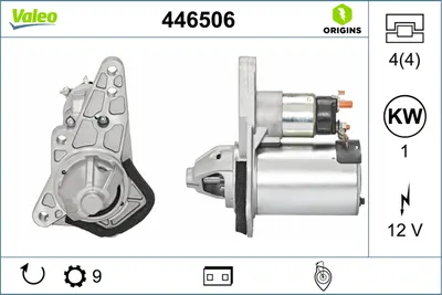 Electromotor (12v, 1kw) Potrivit Dacia Dokker, Dokker Express Minivan, Duster, Duster Suv, Lodgy; Nissan Cube, Juke, Micra C+c Iii, Micra Iii, Note, Nv200, Nv200 Evalia 1.2-1.6lpg 05.05