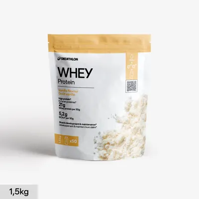 Whey proteină vanilie 1,5kg
