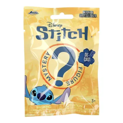 Figurina metalica surpriza, Jada, Nano Disney Stitch, 4 cm