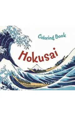 Hokusai: Colouring Book