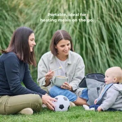 Incalzitor reincarcabil pentru hrana bebelusilor Nuvita PappanGo