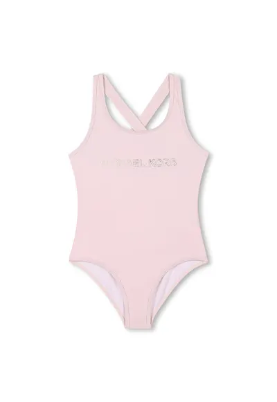Costum de baie fetita roz