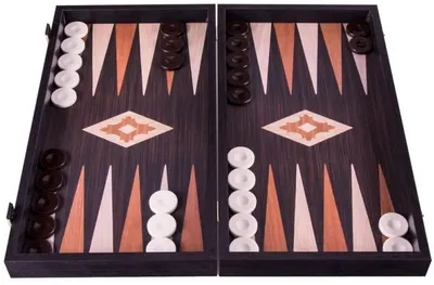 Table din lemn Manopoulos - Wenge, 24 x 20 cm