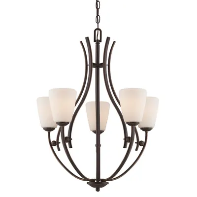 Corp de iluminat suspendat, lustra Chantilly 5 Light Chandelier