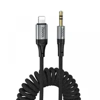 Cablu Audio Lightning - 3.5mm HOCO UPA33A, 1.5m, Negru