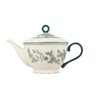 Ceainic verde/fildeș din porțelan 920 ml Cyril – S|P Collection