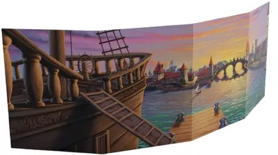 Extensie pentru joc de rol Gloomhaven: The RPG Gloom Master Screen