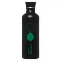 Sticla Otel, Reutilizabila, Biodeck, Neagra, 500 ml