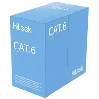 Cablu UTP Cat6 Hikvision HiLook NC-1LN6UZC0(O-STD), U/UTP 24AWG 0.50mm PVC gri 305 m