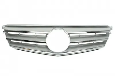 Grila fata AVANTGARDE, crom argintiu MERCEDES Clasa C intre 2007-2012