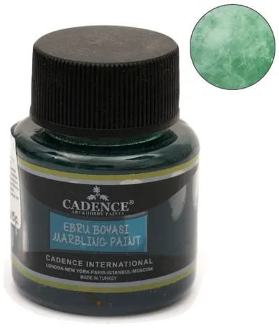 Vopsea cu efect de marmură Cadence - Green 857, 45 ml
