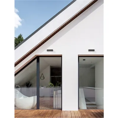 Aplica VIDENO Anthracit Aluminiu turnat Aluminiu & Sticla clara LED 10 Wat 302Lm 3000K CRI >81 UGR