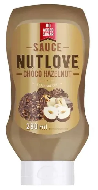 AllNutrition Nutlove Sirop dietetic, Choco Hazelnut, 280 ml