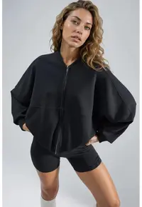 Hanorac dama neopren - negru
