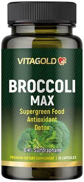 Broccoli Max, 30 capsule, Vitagold