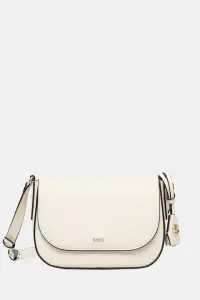 BOSS geantă crossbody pentru femei din piele NUMAH Saddle