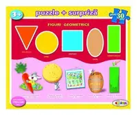 Puzzle 30 de piese - Figuri geometrice