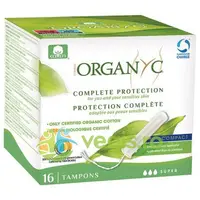 Tampoane Super din Bumbac Organic cu Aplicator 16buc