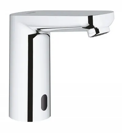 Baterie lavoar cu senzor infrarosu Grohe Eurosmart Cosmopolitan E 36439000, 3/8, montare pe blat, baterie litiu 6V, 7 programe, Crom