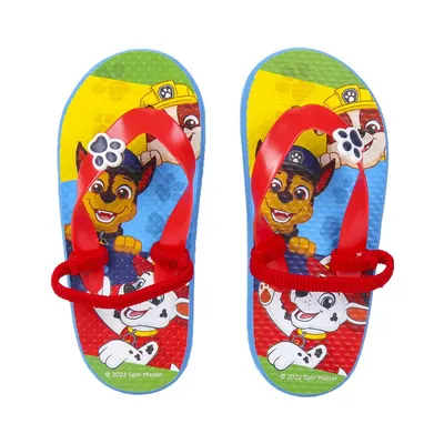 Papuci pentru băieței Paw Patrol roșii