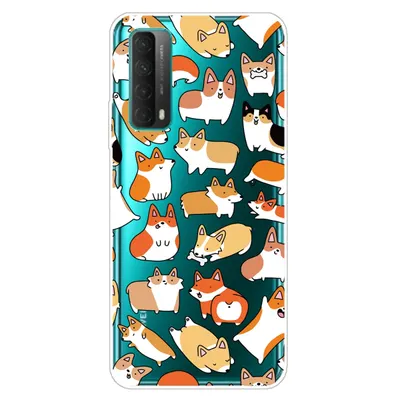 Husa silicon Compatibila cu Huawei P Smart 2021 model Corgi, Silicon, TPU Engros