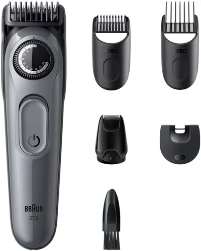 Aparat de tuns barba Braun - BT3560, Ms/Grey