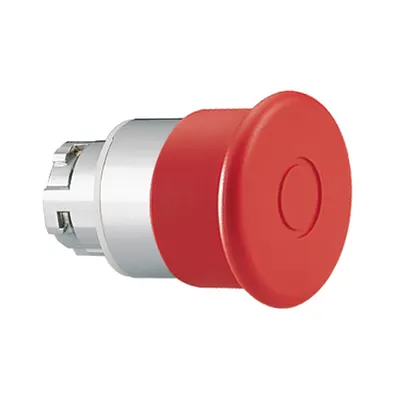 Cap Buton Ciuperca , Ø22mm 8lm Metal Series, Latch, Pull To Release, Ø40mm. For Normal Stopping. Red
